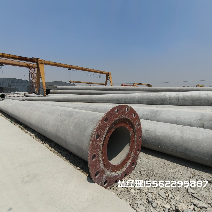 沧州12米无拉线电杆